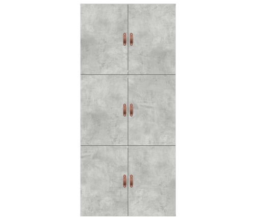 Estructura de cama  Gris concreto Concreto Individual Duradera