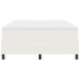 Cama Box Spring con Colchón Crema 160x200 cm Tela de Corduroy