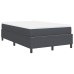 Cama con Box Spring y Colchón Gris Oscuro 120x200 cm Tela de Corduroy