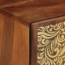 Armario de baño  Marrón miel Madera sólida de acacia 38 x 33 x 58 cm
