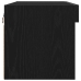 Muebles para TV  con luces LED 2 pcs Roble Negro 80x30x30 cm