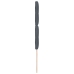 Cabecera LED  Gris Oscuro 100 cm Terciopelo