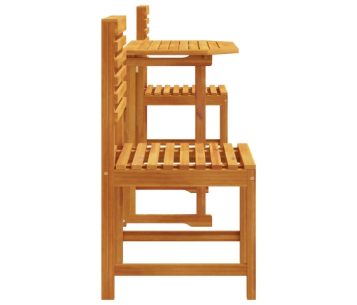 Conjunto de Bistro de Jardín de 3 Piezas  de Madera Maciza de Acacia