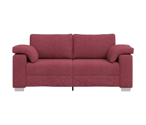 Sofá  Rojo viento Tela, Madera Regular Sofá Rectangular