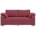 Sofá  Rojo viento Tela, Madera Regular Sofá Rectangular
