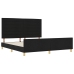 Cama  Negra 180x200 cm de Tela