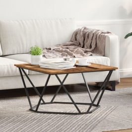 Mesa de Café  Madera vieja Madera Sólida Recuperada Mediana