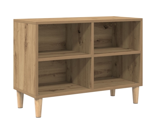 Gabinete de TV  Roble Artesanal 69.5x30x50 cm Madera Elaborada