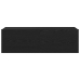 Armarios para TV 2 unidades Negro Roble 100x30x30 cm Madera