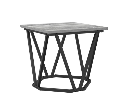Gris sonoma Madera de ingeniería y metal Mediana Duradera