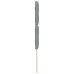 Luz de Cabecera LED Gris Claro 100 cm Tela