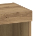 Armario de pared  con luces LED Roble Artesanal 40x30x30 cm