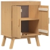 Gabinete base para fregadero  114x43x73,5 cm Madera maciza de pino