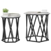Mesas Laterales  2 pcs Gris Sonoma Madera Ingenierizada