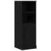 Gabinete Alto de Roble Negro 36x35.5x103.5 cm Madera MDF