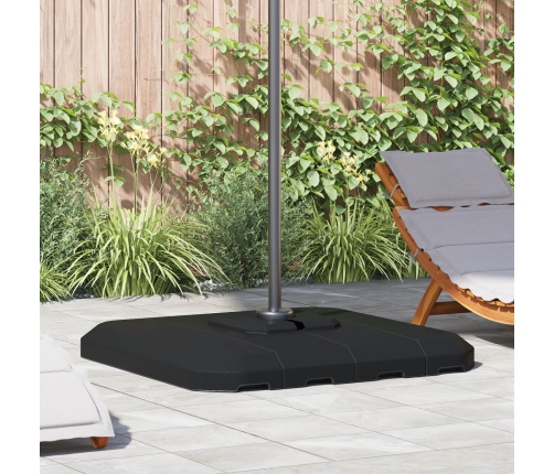 Set de 4 Bases de Parasol Cantilever de  - 130kg de Arena o 90kg de Agua