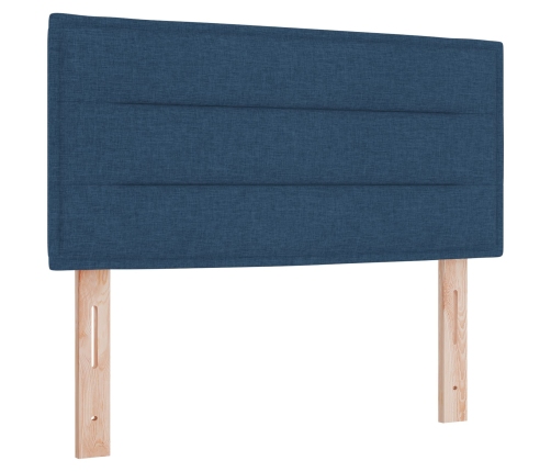 Cabecero diseño Lines azul 100 cm tela