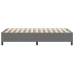Estructura de cama  Gris Claro 90x200 cm Tela de corduroy