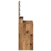 Mesa de Tocador  con Luces LED - Madera Vieja, 50x41x135 cm