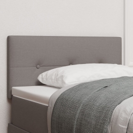 Cabecero Tufted con Botones Taupe de 90 cm