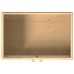 Gabinete base para fregadero  114x43x73,5 cm Madera maciza de pino