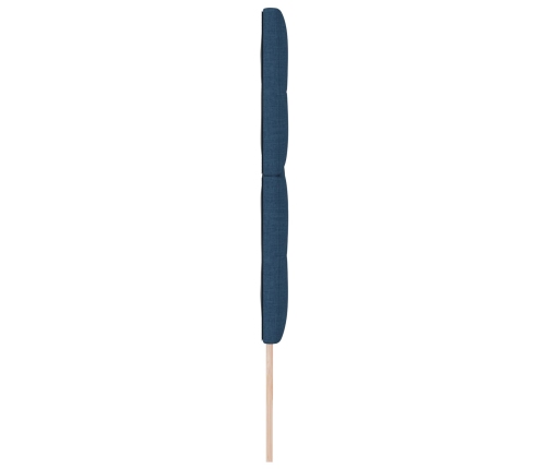 Cabecero Button Tufted Azul 200 cm Tela