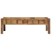 Mesa de café  110x55x35 cm madera sólida reciclada