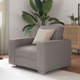 Sillón  en Taupe - 59 cm de tela