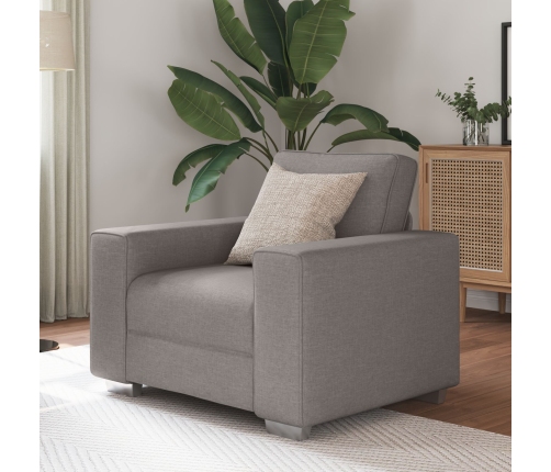Sillón  en Taupe - 59 cm de tela