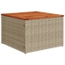 Conjunto de Sofás de Jardín  7 Piezas Beige y Gris
