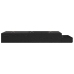 Cama con Almacenamiento  Roble Negro Madera Resistente