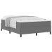 Cama con Estructura Gris Claro 160x200 cm de Tela de Pana