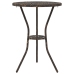 Set de Bistro de Jardín de 3 Piezas  Bronce de Aluminio Fundido