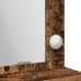 Mesita de Tocador  con Luces LED de Madera Vieja 79x41x135 cm