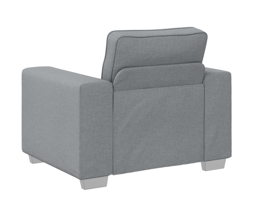 Sillón  Gris Claro 59 cm Tela
