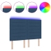 Cabecero LED  Diseño de Líneas Azul 80 cm Tela