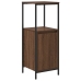 Conjunto de Muebles de Baño de 5 Piezas de  en Madera de Roble Marrón