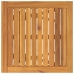 Conjunto de Comedor Exterior  Blanco Crema Madera Estándar