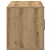 Mueble de TV  de roble artesanal 100x35x40 cm de madera engineered