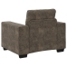 Sillón  Gris Oscuro de 59 cm en Piel Sintética