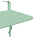Mesa Colgante al Aire Libre  - Verde Menta, 60 x 39 x 50 cm, Acero
