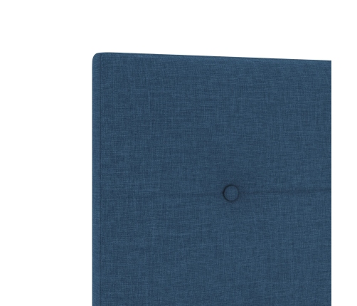 Cabecero de  Button Tufted Azul 160 cm Tela