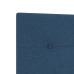 Cabecero de  Button Tufted Azul 160 cm Tela
