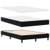 Cama con Box Spring y Colchón  Negro 120x200 cm Terciopelo