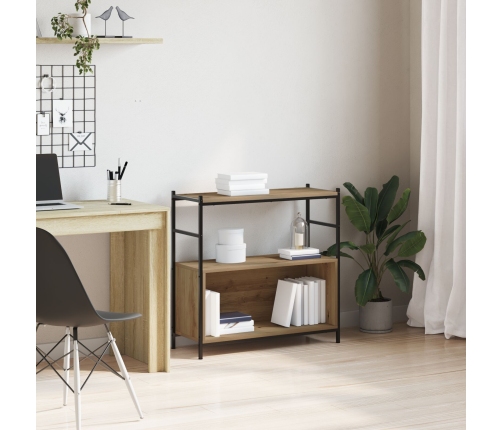 Cabinet de libros  Artisian Roble 80x30x78,5 cm Madera Elaborada