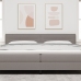 Cabecero Diseño Lines Taupe 200 cm Tela