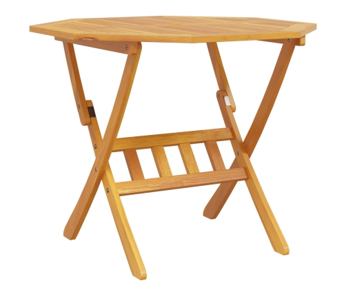 Set de comedor de jardín de 5 piezas  de madera maciza de acacia