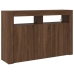Aparador  Roble Marrón Madera de Ingeniería 116 x 30 x 75 cm