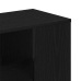 Aparador de Roble Negro  60x30x50 cm Madera