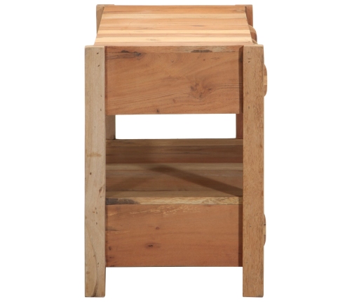 Mueble de TV  83x33x46 cm de madera maciza recuperada